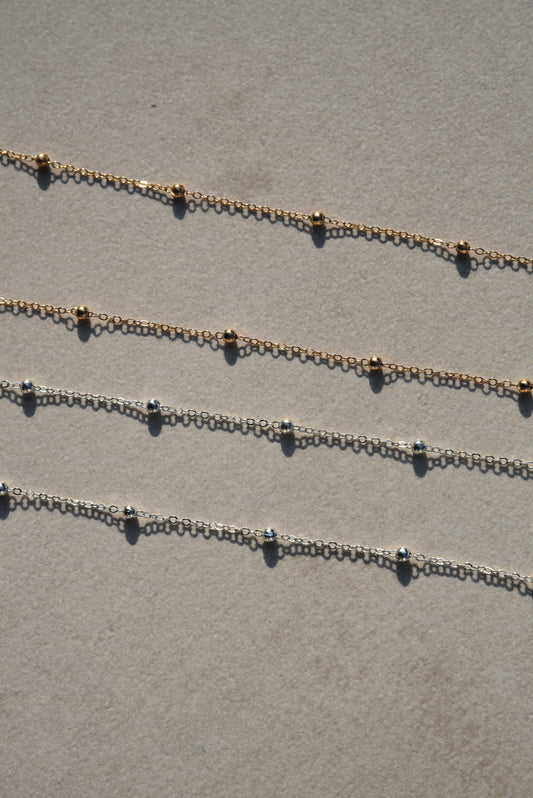 Minimal Beaded Body Chain